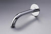Wall Spout Round Matt Black 130mm