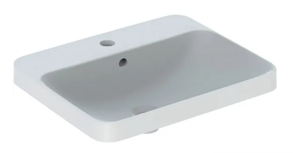 VariForm Countertop Basin, Rectangular, With Tap Hole Bench 550x450x178