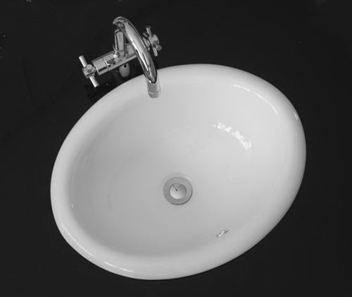 Drop In Round Underslung Basin 475x475x110mm
