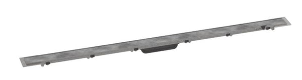 Hansgrohe Raindrain Rock Finish Set Shower Drain 1200 Cut On Size And Tileable