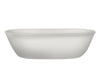 Brooke Basin NOF Pearl White 600x405x160