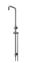Meir Shower Column with Hose (excludes Rose and Handshower) - Gun Metal
