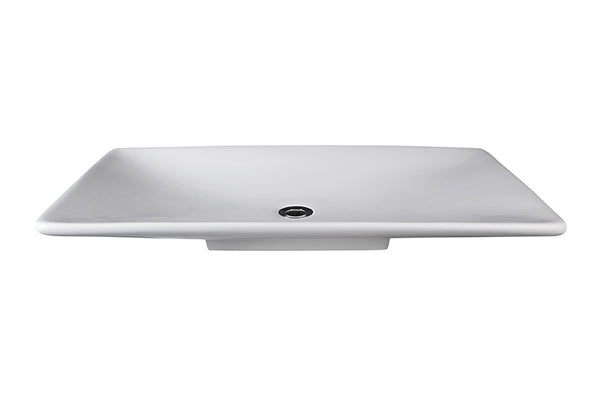 Liscio Basin NOF Polished White 795x445x90