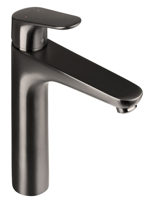 Hansgrohe Decor Single Lever Basin Mixer 190 Without Waste Set Brushed Black Chrome