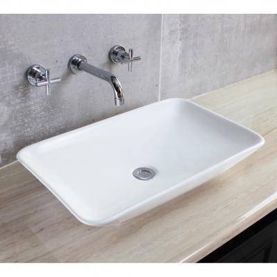 Zen Countertop Basin White 580x360x115mm