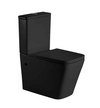 Sintra Black Close Couple Toilet with Soft-Close Seat Rimless