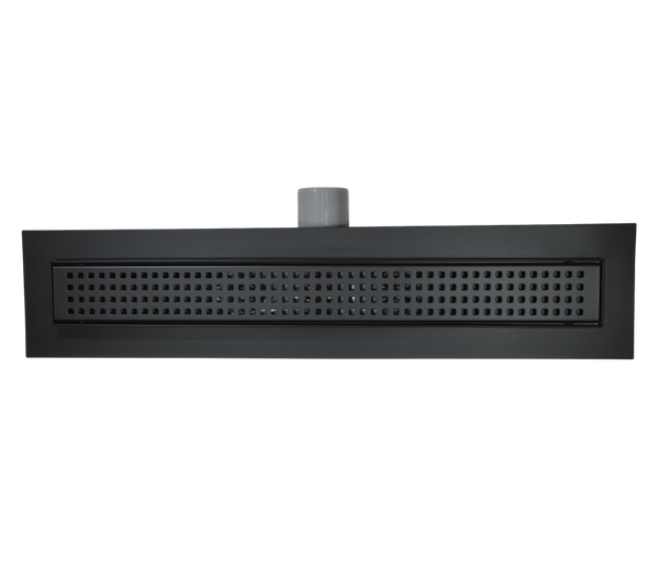 Shower Channel 500mm Matt Black