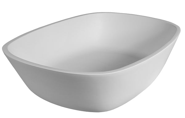 Vivian Basin NOF Pearl White 520x320x125