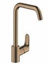 Hansgrohe Decor Single Lever Kitchen Mixer 260, 7 L/Min, 1Jet Brushed Bronze