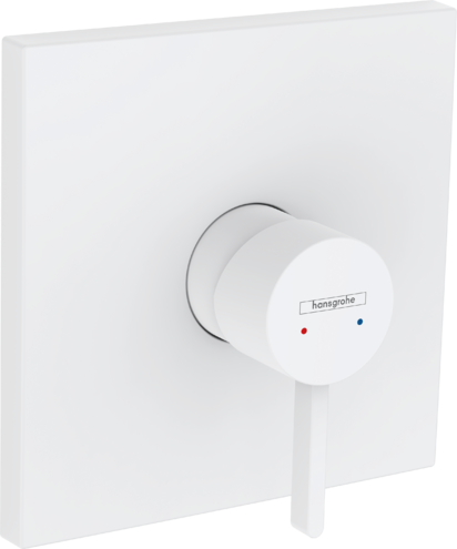 Hansgrohe Finoris Single Lever Shower Mixer For Concealed Installation For Ibox Universal Matt White