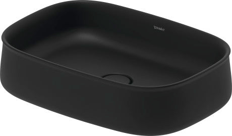Zencha Countertop Basin Washbowl Black 550x390mm Anthracite