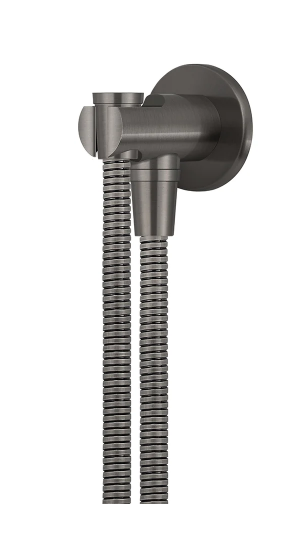 Meir Bracket Set with Hose (excludes Handshower) - Gun Metal
