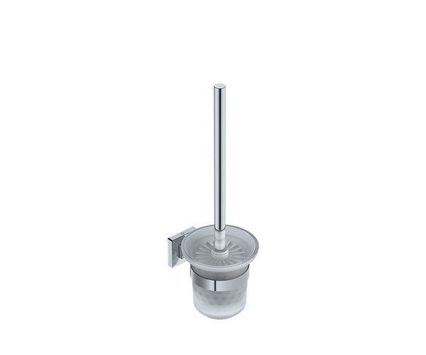 Elemental Toilet Brush + Holder Chrome