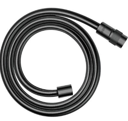 Shower Hose 1.60m with Volume Control Brushed Black Chrome