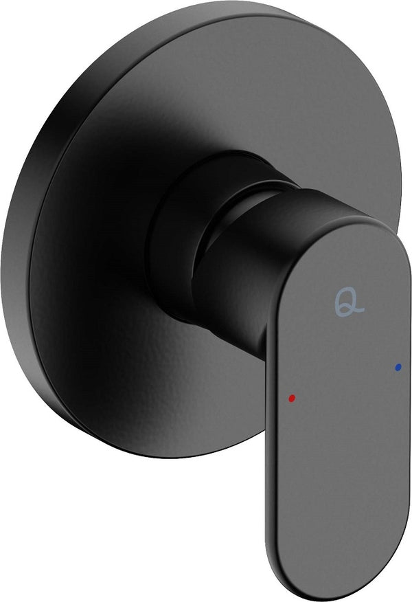 Solace Matt Black ShowerMixerConcealed