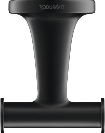 Starck T Towel Hooks Black Matt 60X76X50 mm