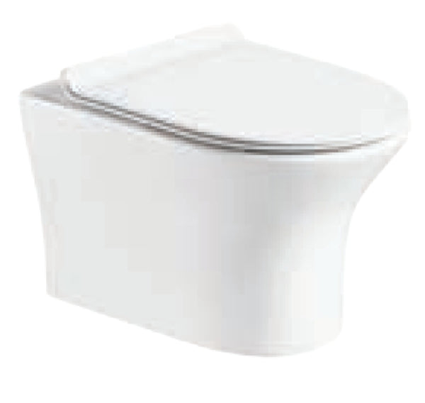 Lave‛ Bella Wall Hung Pan Rimless Toilet