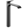 Vivenis Single Lever Basin Mixer 250 CoolStart for Washbowls Without Waste - Brushed Black Chrome