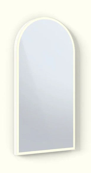 Lumena Arch - 600 mm x 1800mm - Matte White Powdercoat