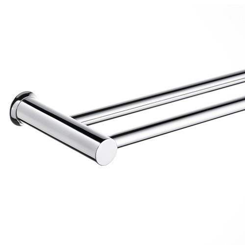 Allure Dbl Towel Rail 800mm Polished