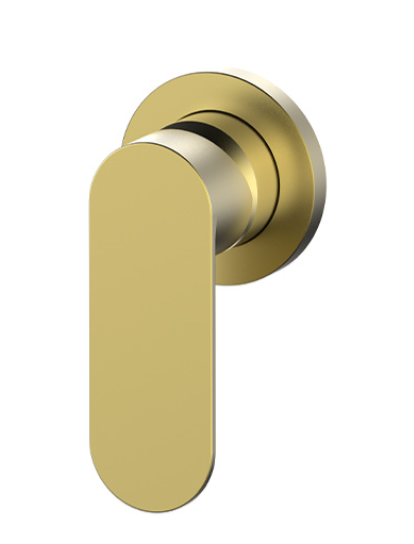 Satin Brass Concealed Mixer Trim Kit