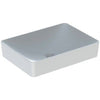 VariForm Lay-on Countertop Basin Polished White 550x400x158mm