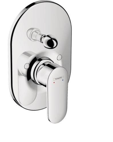 Hansgrohe Vernis Blend Single Lever Bath Mixer For Concealed Installation Chrome