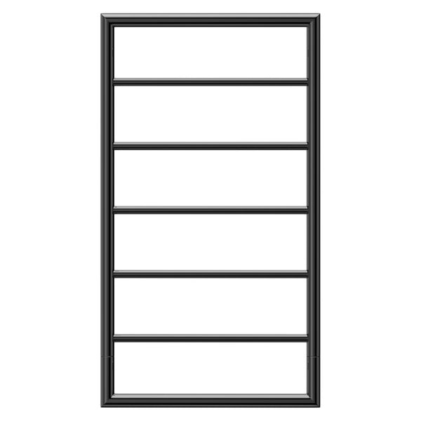 Spartan Boxx (520) Straight Black Left (935 X 520 X 118)