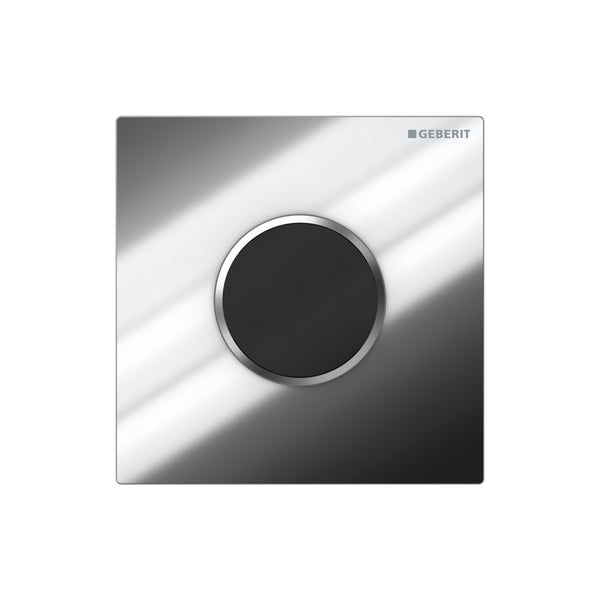 Urinal ElecFlus CovPlat10 BatteryOp. Chr