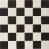 Black/White Gloss Checkerboard (48x48) 302x302 (11 Sheet / m²)