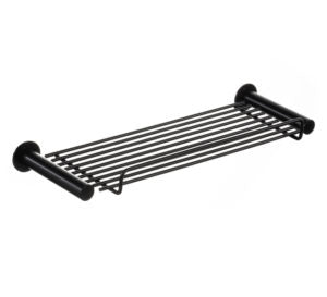 Slimline Black Double Soap Rack