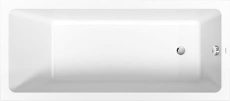 Duravit No. 1 Bathtub Built-In Version 1700x750mm End Waste