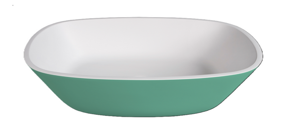 Vivian Basin NOF Matte Sage Green 520x320x125