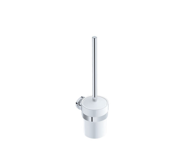 Felicity Toilet Brush + Holder Chrome