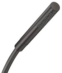 Starck Baton hand shower 1jet EcoSmart Brushed Black Chrome