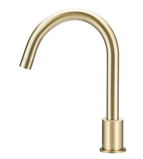 Deck Round Mounted Bath Spout Tiger Bronze