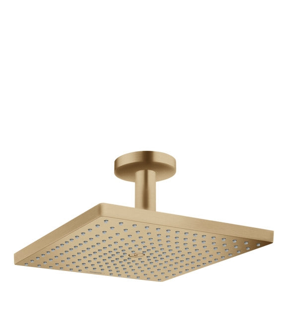 Hansgrohe Raindance E Overhead Shower 300 1Jet With Ceiling Connector Brushed Bronze