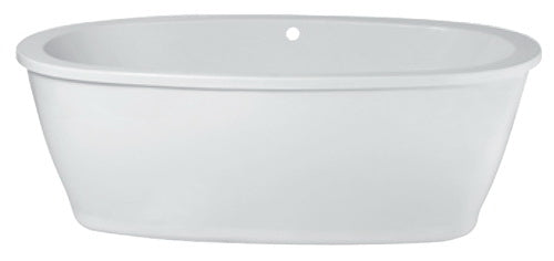 Berlin Freestanding Bath Polished White 1800x950x610mm