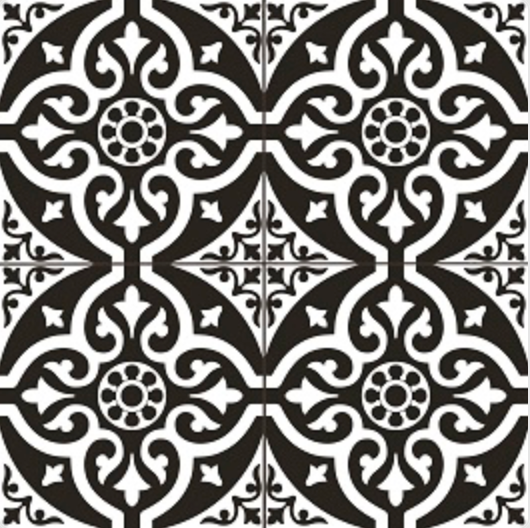 Chester Black 450x450x10mm Matt Porcelain (1,22m²m²/box)