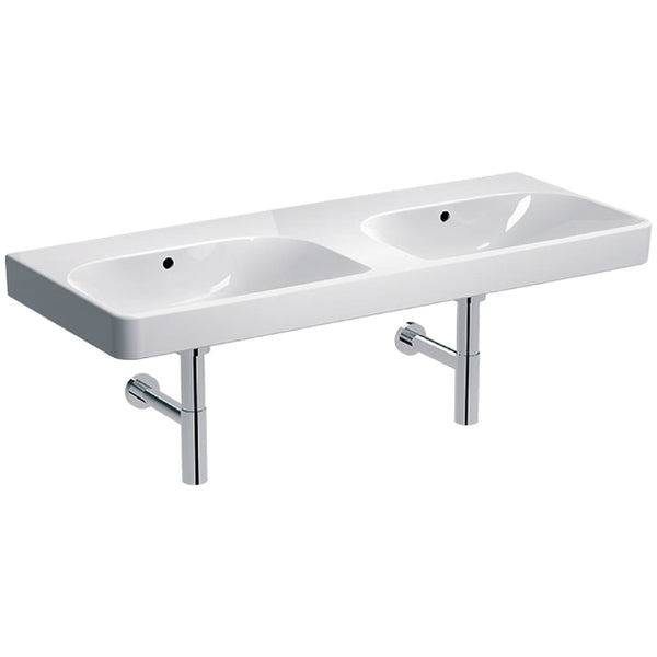 Smyle SquareDblBasin 1200mm WO TH inc OF