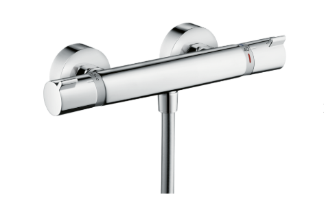 Hansgrohe Ecostat Shower Thermostat Comfort For Exposed Installation Chrome