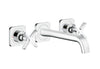 Citterio E 3-H.Basin Mixer Wall M.Chr