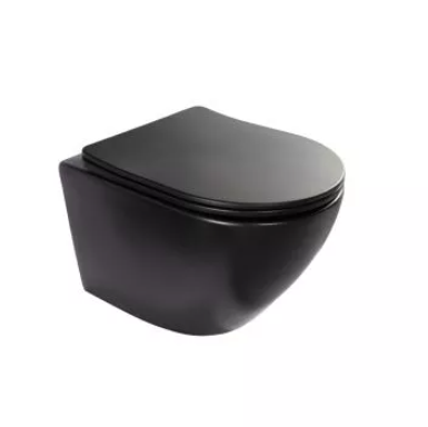 Bijiou Wall Hung Pan Luxuriant Black