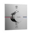 Hansgrohe Showerselect Comfort EThermostat For Concealed Installation For 2 Functions Chrome
