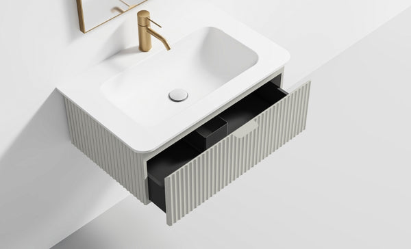 Fabulous Small Soft-close Drawer Grey 800x320x500mm