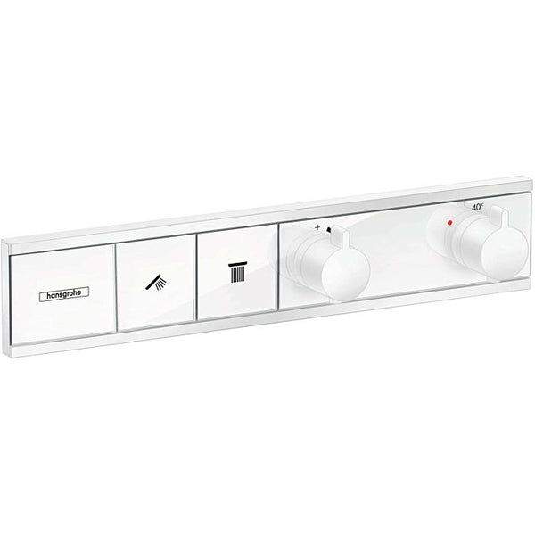 Hansgrohe Rainselect Thermostat For Concealed Installation For 2 Functions Matt White