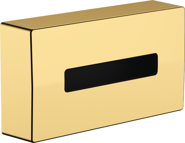 Hansgrohe Addstoris Tissue Box Polished Gold Optic