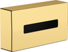 Hansgrohe Addstoris Tissue Box Polished Gold Optic