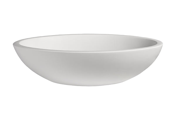 Moloko/Angela/Palm/Ovalo Basin NOF Polished White 575x400x160
