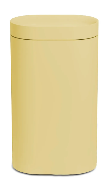 Turino Pillar Basin Ochre 510x325x880mm